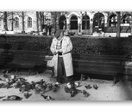Downtown Paris, France 1991